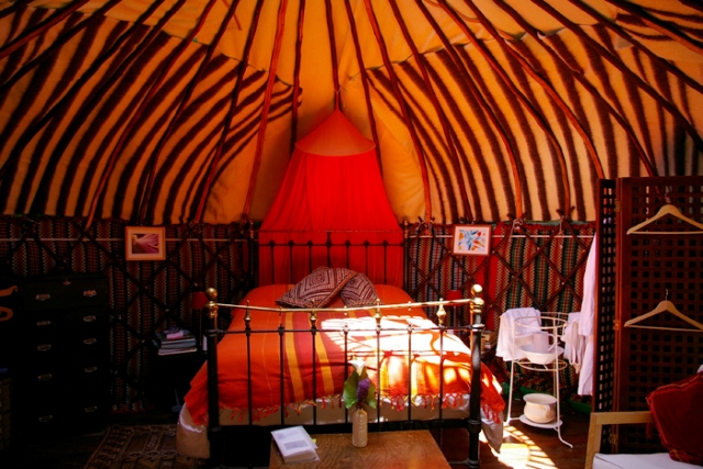 Yurt Camping, Arganil, Portugal