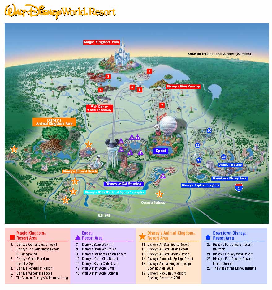 walt disney world resort in orlando florida