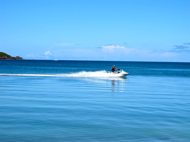 Jet-skiing Jet-skiing