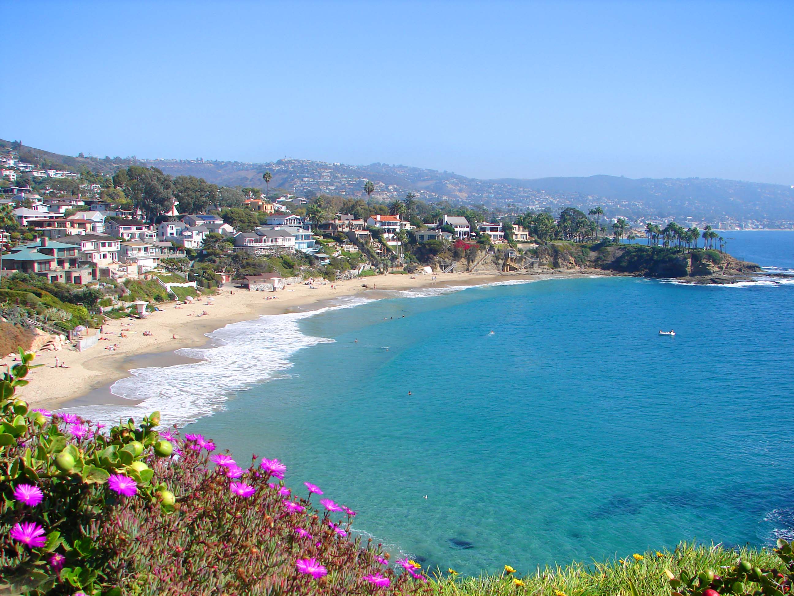 california beach images