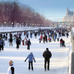 frozen canals Ottawa, Canada